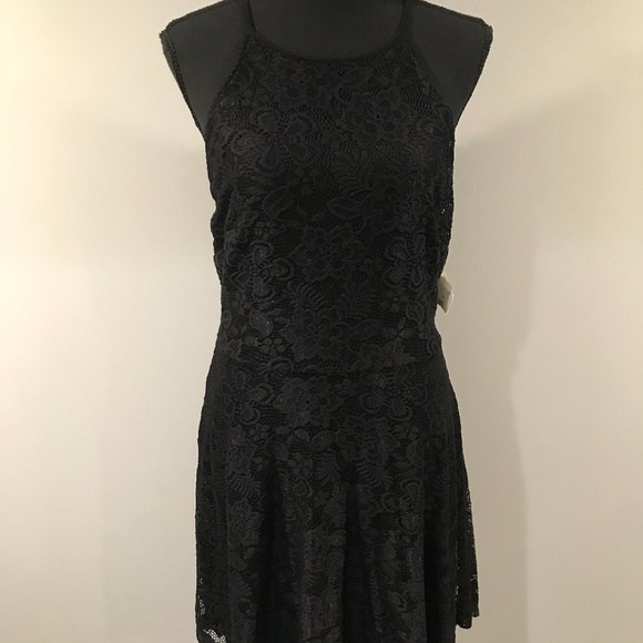 Altar'd State Halter Lace Overlay Dress Medium NWT - Picture 2 of 5